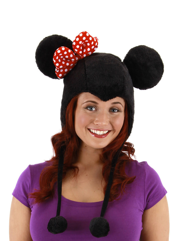elope Disney Minnie Mouse Hoodie Hat