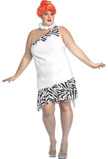 Rubies Costumes Women's Plus Size Wilma Flintstone Costume