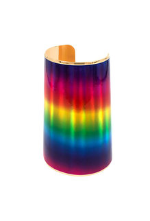 Gold Cuff: Rainbow
