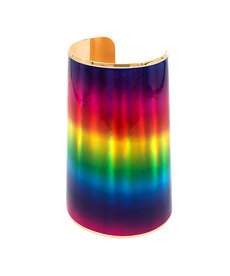Gold Cuff: Rainbow