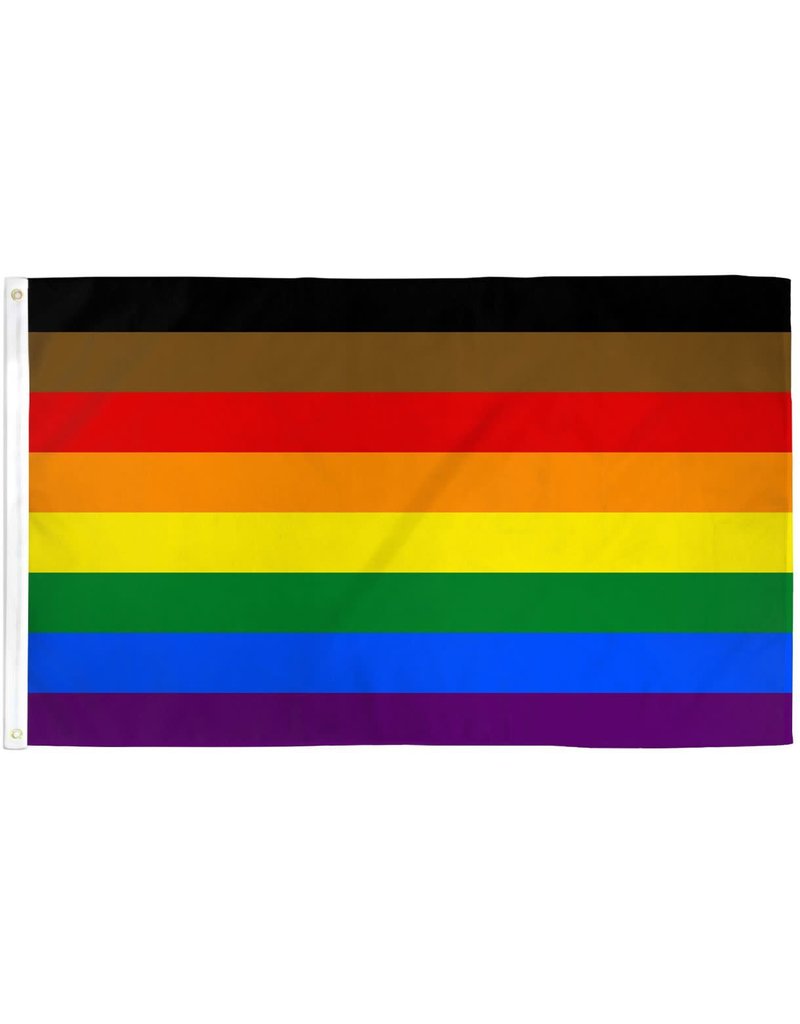 Philly Rainbow Waterproof Pride Flag (3x5FT)