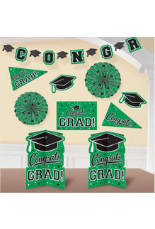 Graduation Room Decorating: Green