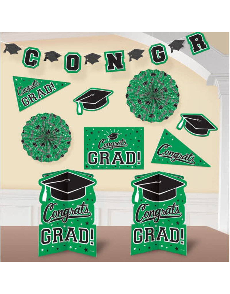 Graduation Room Decorating: Green