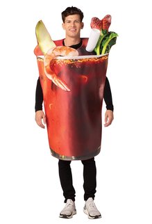 Adult Bloody Mary Drink Costume