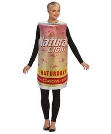 Adult Naturdays Beer Can Costume