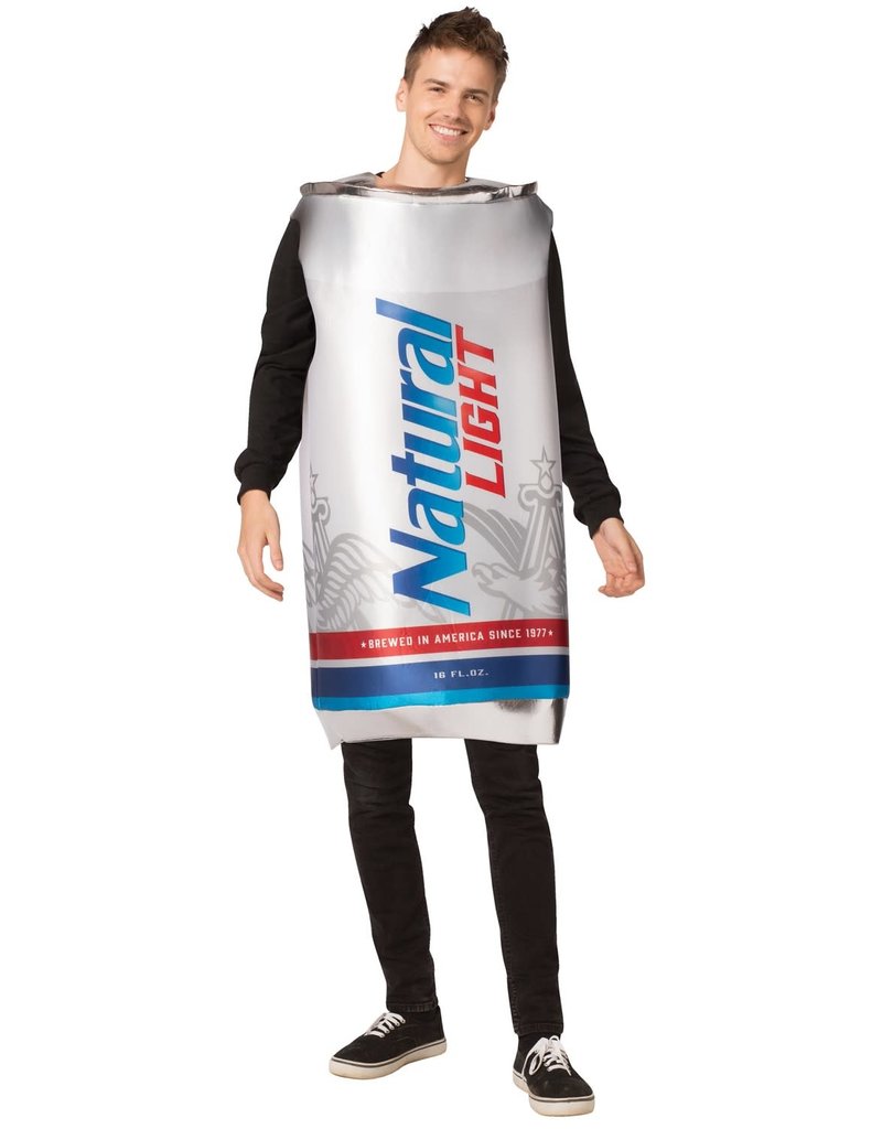 Adult Natural Light Can Beer Costume