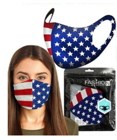 Fashion Cloth Face Mask: Patriotic