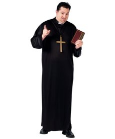 Fun World Costumes Plus Size Priest