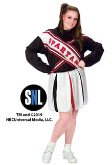 Fun World Costumes Women's Plus Size SNL™  Spartan Spirit Cheerleader