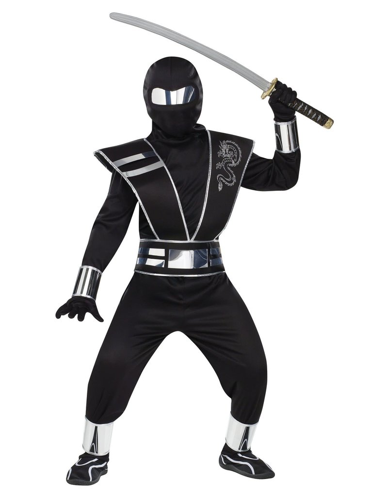 Fun World Costumes Silver Mirror Ninja