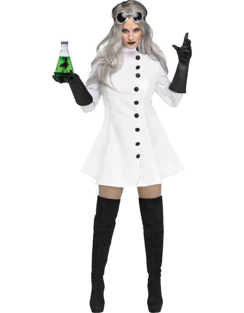 Fun World Costumes Women's Adult Mad Scientist Costume