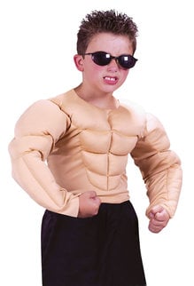 Fun World Costumes Kids Muscle Shirt Costume
