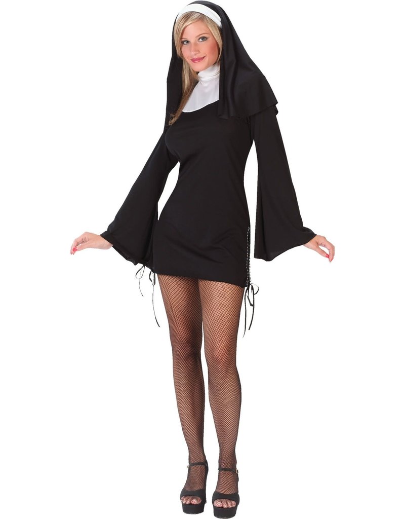 Fun World Costumes Women's Adult Naughty Nun Costume
