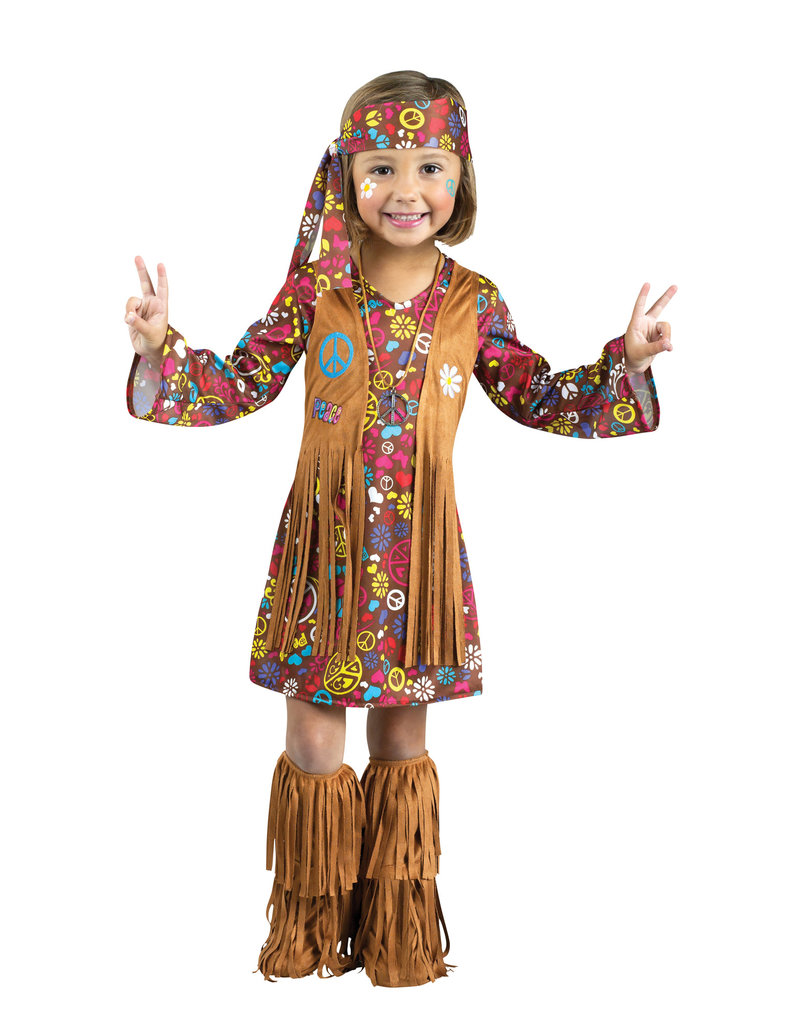 Fun World Costumes Toddler Peace & Love Hippie Costume