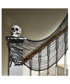 Halloween Creepy Cloth: Black (60"x30")