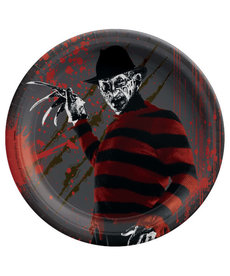 7" Round Plates: Nightmare On Elm Street™ (8pk.)