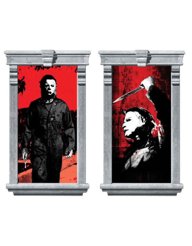 Window Silhouette: Halloween II™ (65"x33")