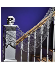 Halloween Creepy Cloth: Gray (60"x30")