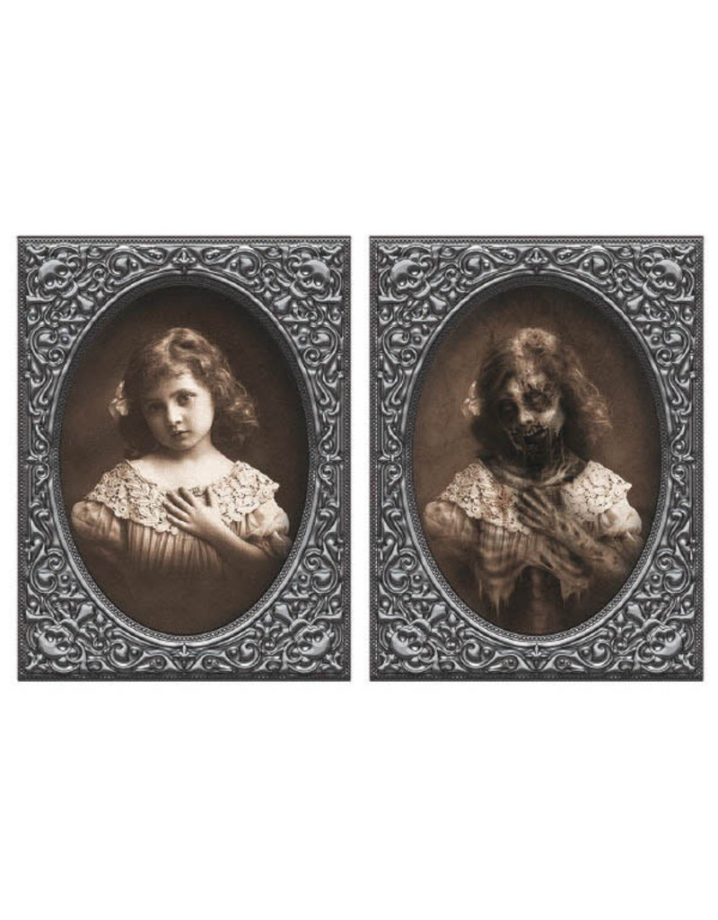 Lenticular Picture Frame: Little Girl (7"x5")