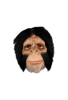 Trick or Treat Studios Chimpanzee Latex Mask with Faux Fur