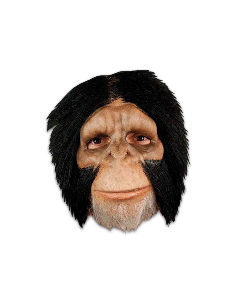 Trick or Treat Studios Chimpanzee Latex Mask with Faux Fur