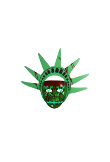 Trick or Treat Studios Lady Liberty Mask (Purge)
