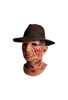 Trick or Treat Studios Deluxe Freddy Mask with Hat (A Nightmare on Elm Street)