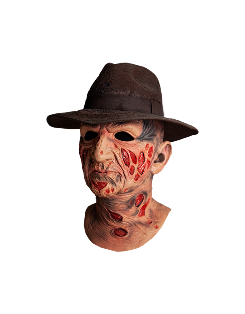 Trick or Treat Studios Deluxe Freddy Mask with Hat (A Nightmare on Elm Street)