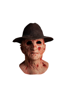 Trick or Treat Studios The Dream Master: Deluxe Freddy Mask with Hat (A Nightmare on Elm Street 4)