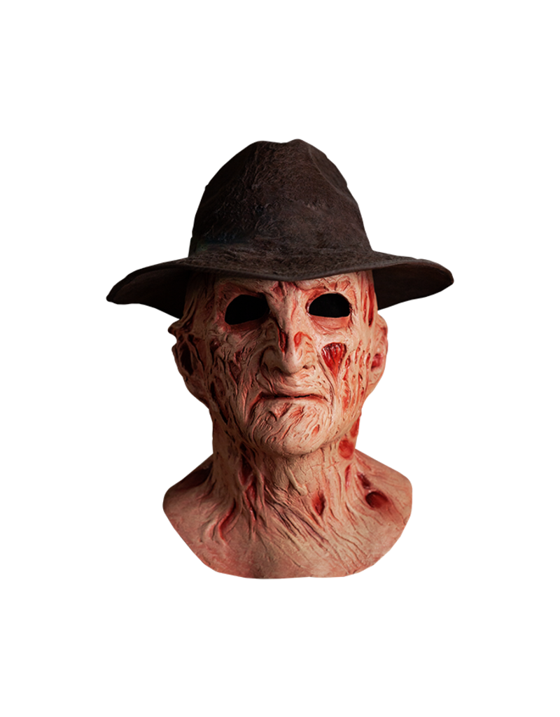 Trick or Treat Studios The Dream Master: Deluxe Freddy Mask with Hat (A Nightmare on Elm Street 4)