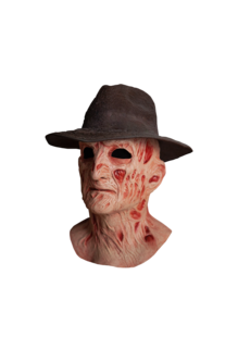 Trick or Treat Studios The Dream Master: Deluxe Freddy Mask with Hat (A Nightmare on Elm Street 4)