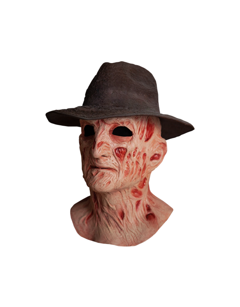 Trick or Treat Studios The Dream Master: Deluxe Freddy Mask with Hat (A Nightmare on Elm Street 4)