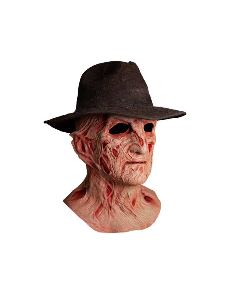 Trick or Treat Studios The Dream Master: Deluxe Freddy Mask with Hat (A Nightmare on Elm Street 4)