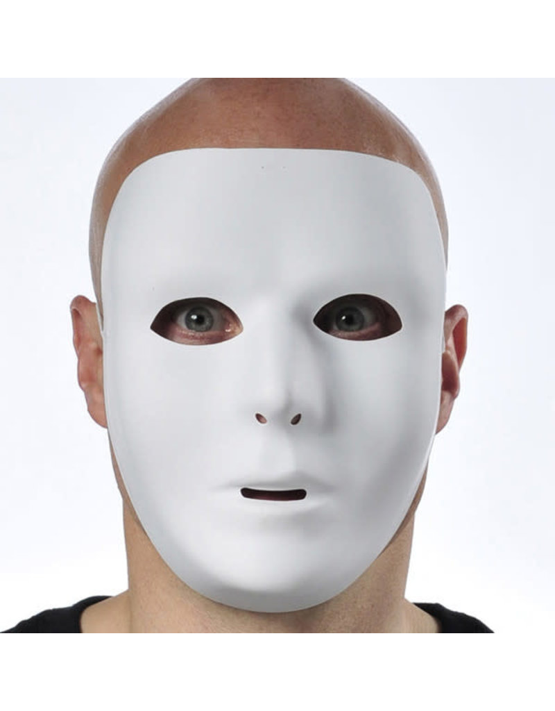 Amscan White Full Face Mask