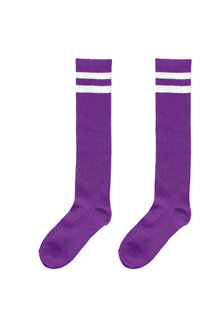Striped Knee Socks