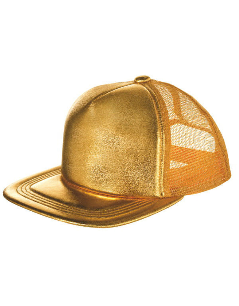 Gold Baseball Hat