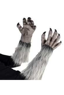 Gray Werewolf Gloves