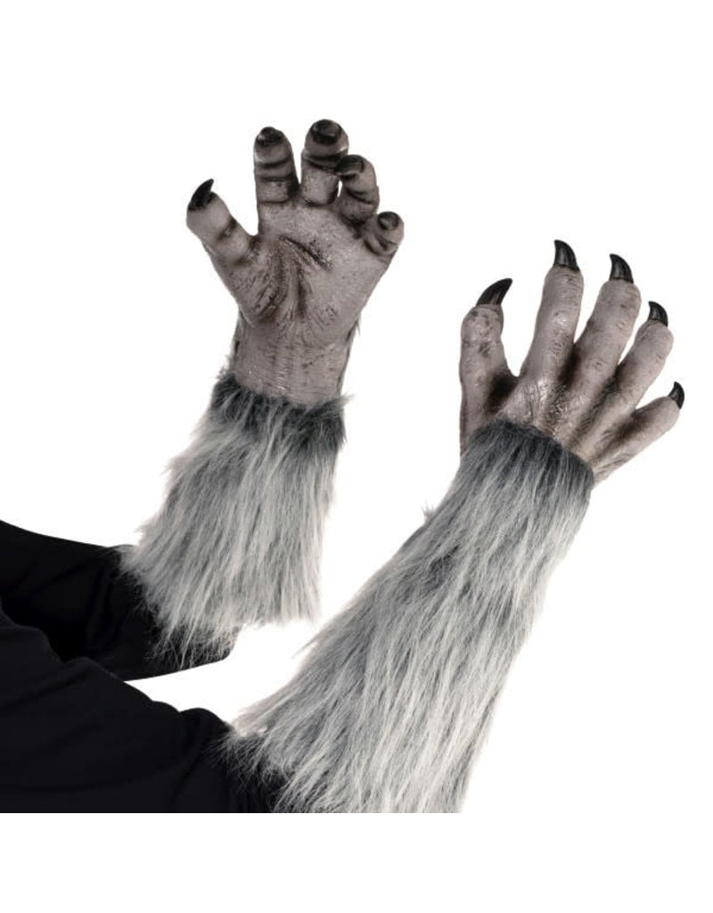 Gray Werewolf Gloves