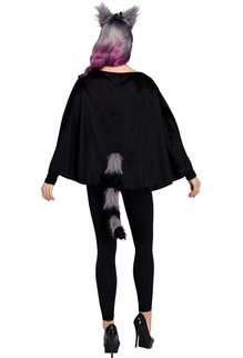 Fun World Costumes Deluxe Raccoon Animal Poncho
