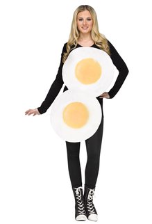 Fun World Costumes Bacon & Eggs - Couples Costume