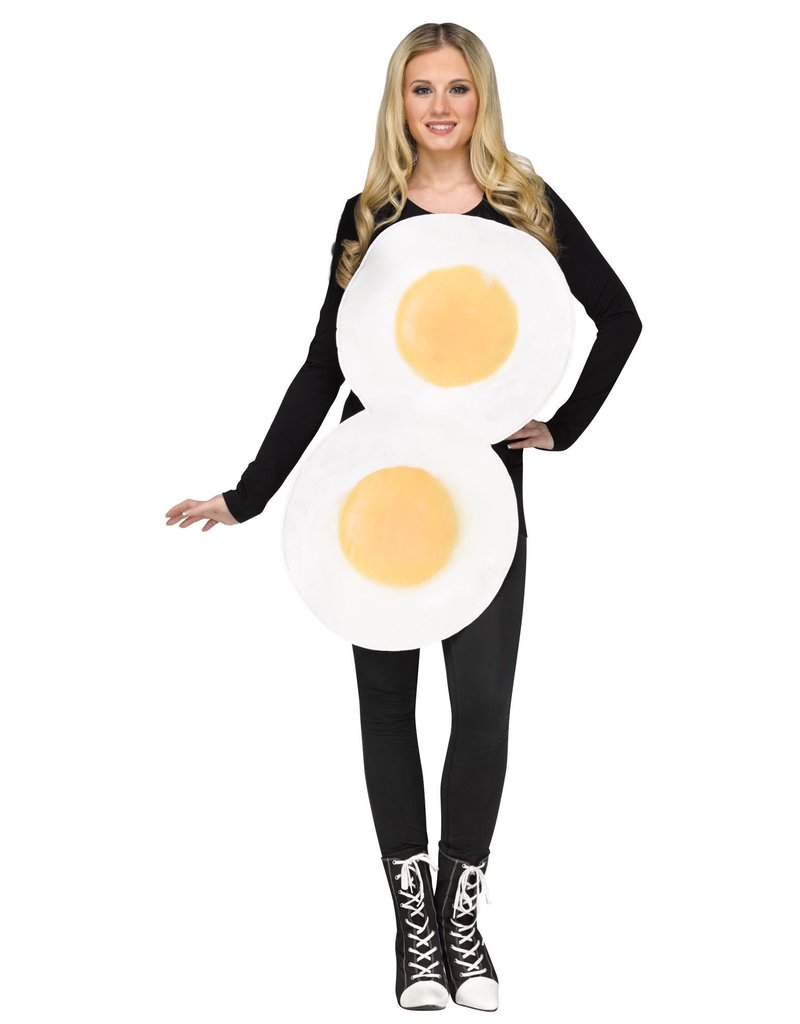 Fun World Costumes Bacon & Eggs - Couples Costume