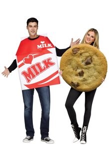 Fun World Costumes Cookies & Milk: Couples Costume