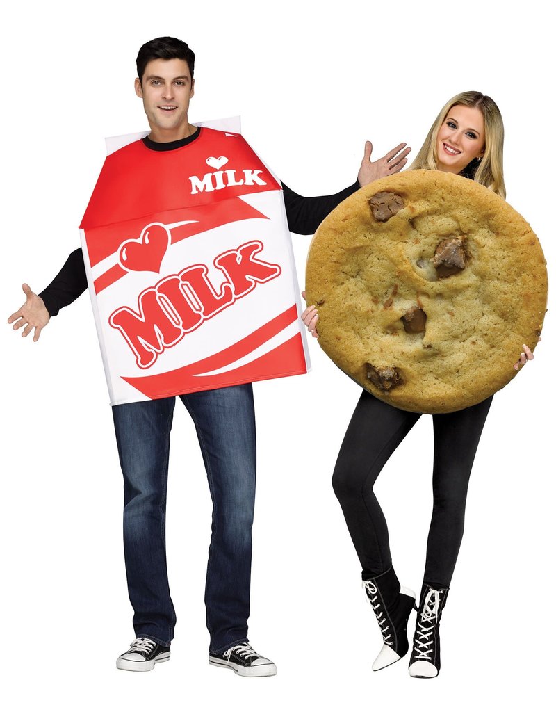Fun World Costumes Cookies & Milk: Couples Costume