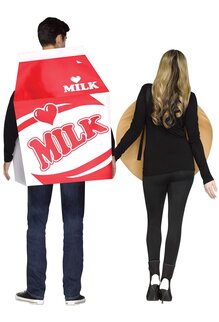 Fun World Costumes Cookies & Milk: Couples Costume