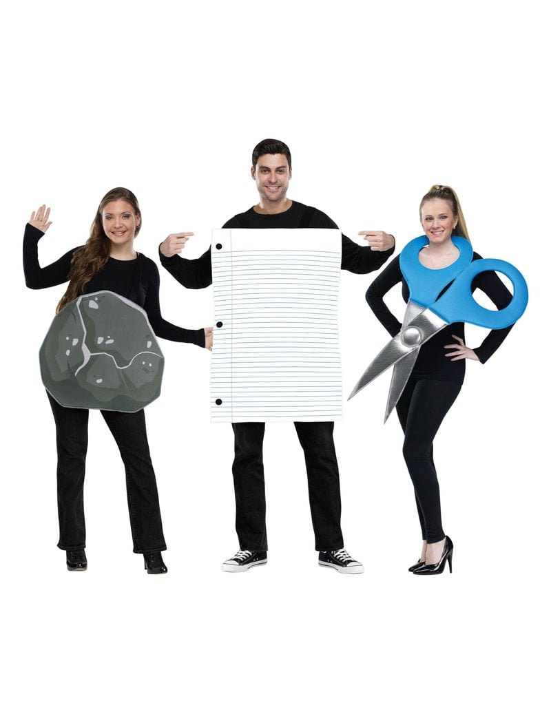 Fun World Costumes Rock Paper Scissors Adult Costume