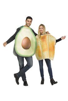 Fun World Costumes Avocado & Toast - Couples Costume