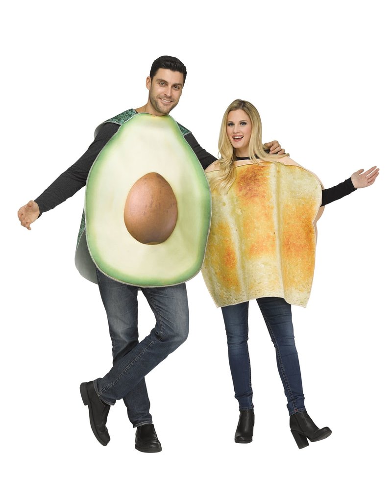 Fun World Costumes Avocado & Toast - Couples Costume