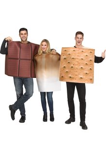 Fun World Costumes S'Mores Costume - Couples Costume