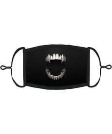 Adjustable Coronavirus Halloween Mask: Scary Mouth