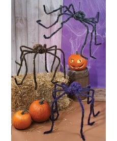 Fun World Costumes 90" Posable Spider Halloween Decoration